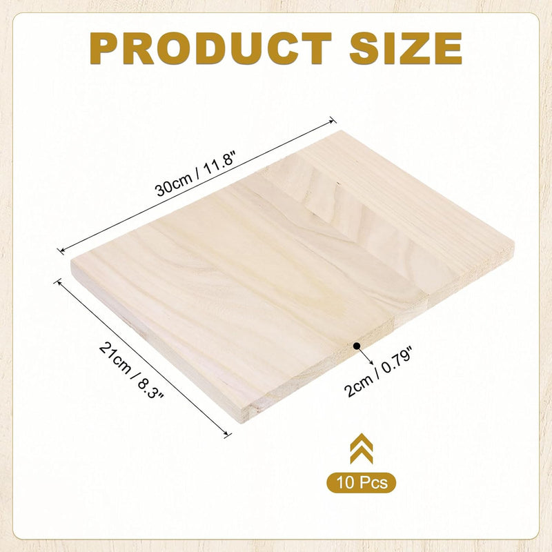 Load image into Gallery viewer, Karate breekplanken 10 stuks 30 x 20,5 cm van hout – taekwondo breaking boards – vechtsport training en demonstraties
