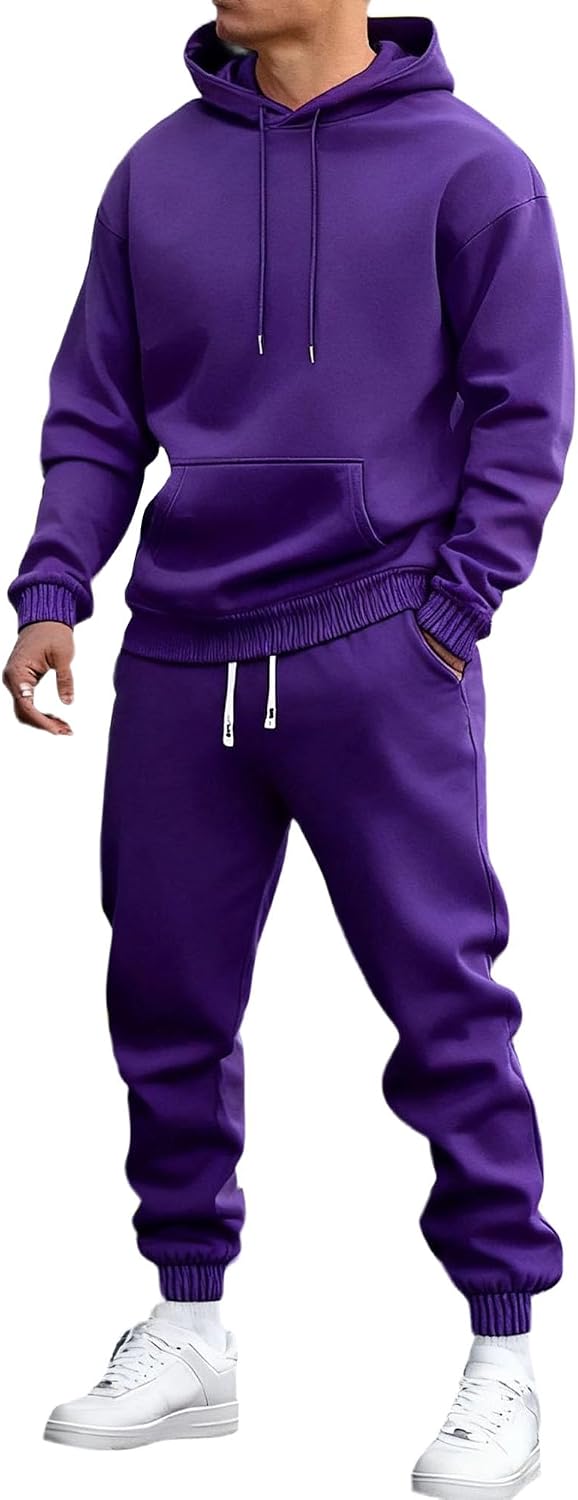 Chargez l'image dans la visionneuse de la galerie, Heren trainingspak 2-delig met hoodie en joggingbroek
