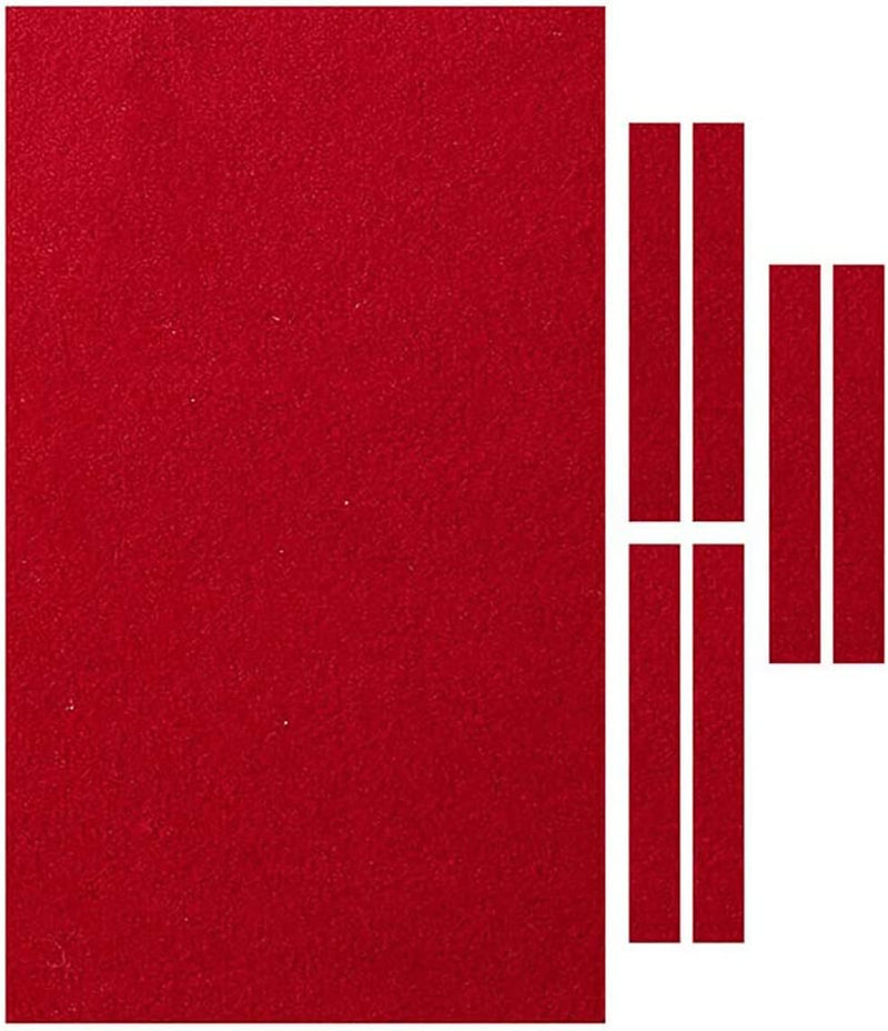 Laden Sie das Bild in Galerie -Viewer, Biljartdoek voor 9 ft pooltafel rood
