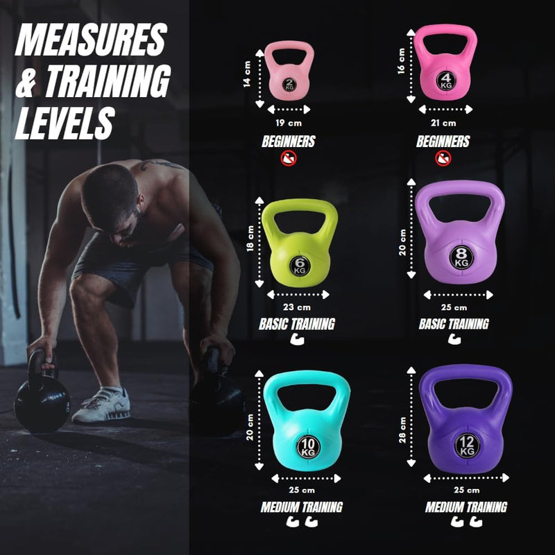 Laden Sie das Bild in Galerie -Viewer, Kettlebell 12 kg met ergonomische handgreep
