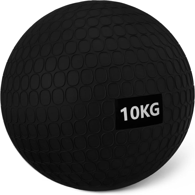 Laden Sie das Bild in Galerie -Viewer, Slam ball met antislip oppervlak en zandvulling 4-12 kg – medicine ball – fitnessbal
