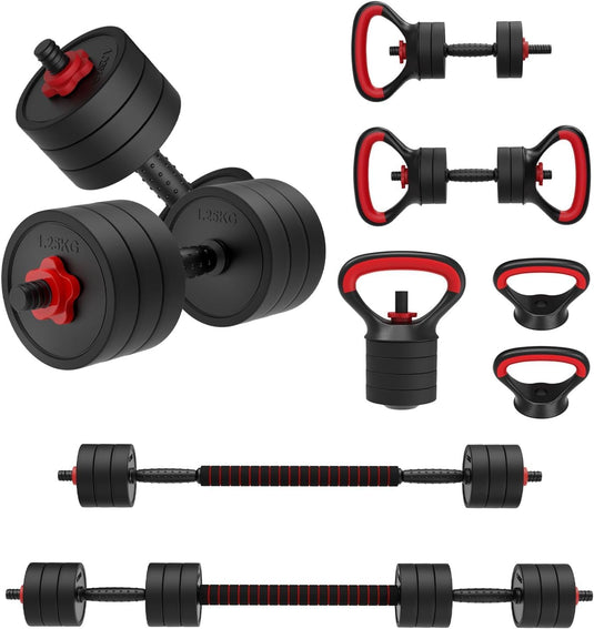 Verstelbare dumbbell set 4-in-1 10 kg