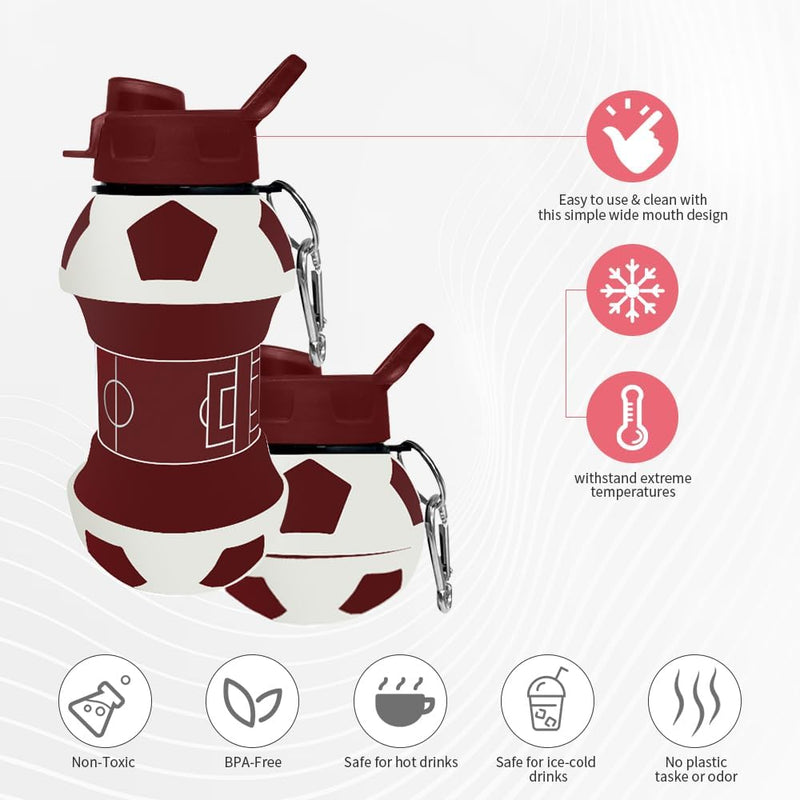 Chargez l'image dans la visionneuse de la galerie, Voetbal drinkfles met rietje 550 ml
