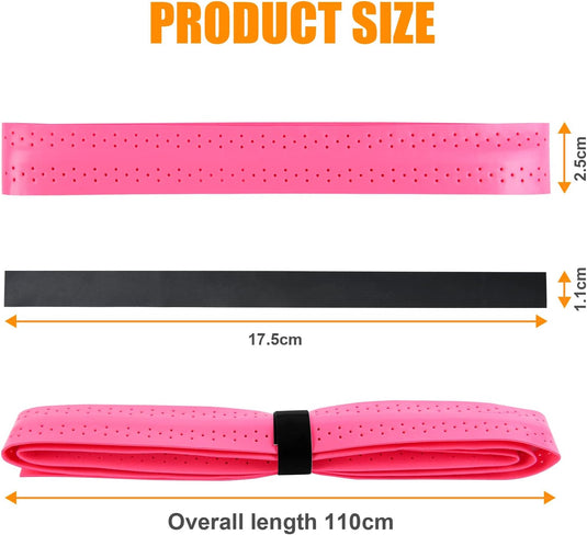 Gripband set 6 stuks voor rackets multicolor