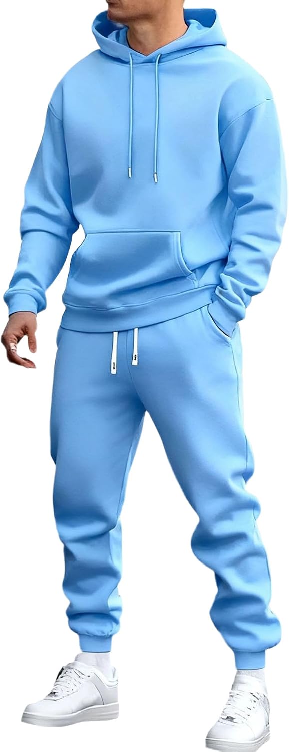 Chargez l'image dans la visionneuse de la galerie, Heren trainingspak 2-delig met hoodie en joggingbroek

