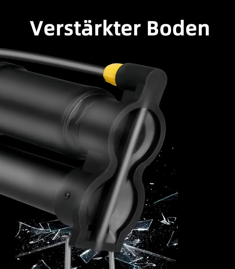 Laden Sie das Bild in Galerie -Viewer, Fietspomp met manometer tot 160 PSI voor Presta en Schrader ventielen – vloerpomp – luchtpomp
