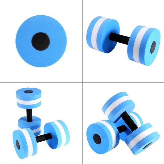 Aqua dumbbells set van 2 voor waterfitness