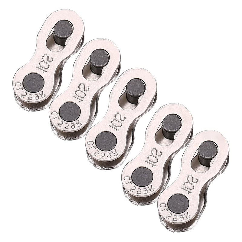 Laad afbeelding in Galerijviewer, Fiets-kettingslot, 5 paar kettingslot fietsketting fietsketting fietsketting, voor 6 7 8 9 10 snelkoppeling (geen standaard 10 snelheid)
