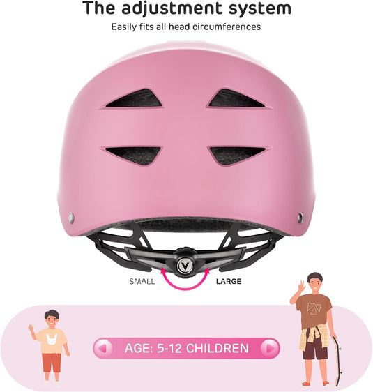 Kids Helm en Pads Set Leeftijd 5-15 Jaar Kids Skateboard Helm Kniebeschermers Elleboog Pads Pols Pads voor Roller Scooter Fietsen Schaatsen