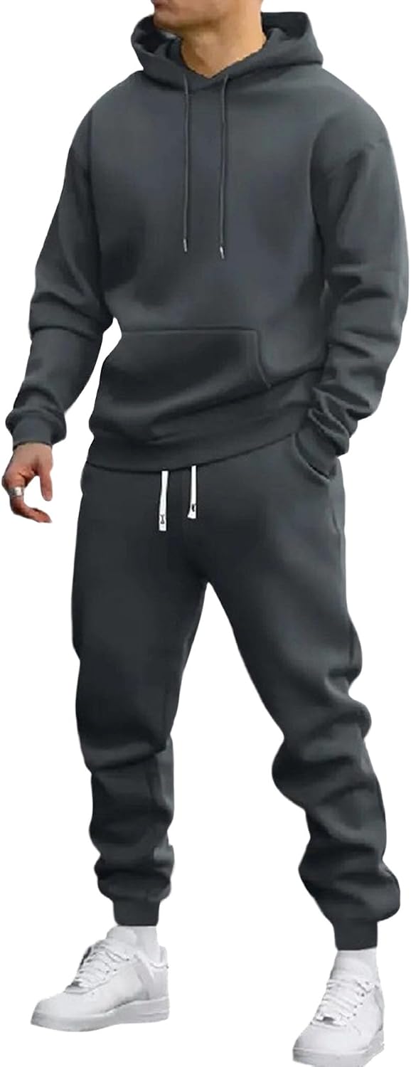 Chargez l'image dans la visionneuse de la galerie, Heren trainingspak 2-delig met hoodie en joggingbroek
