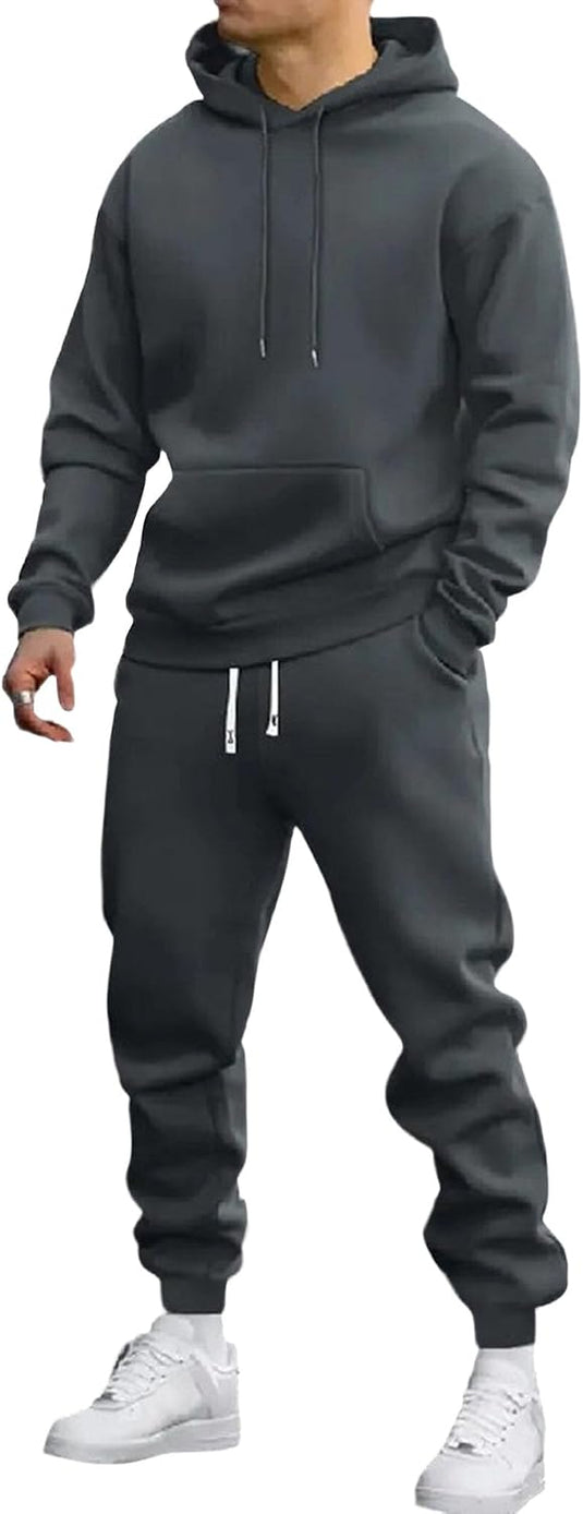 Heren trainingspak 2-delig met hoodie en joggingbroek