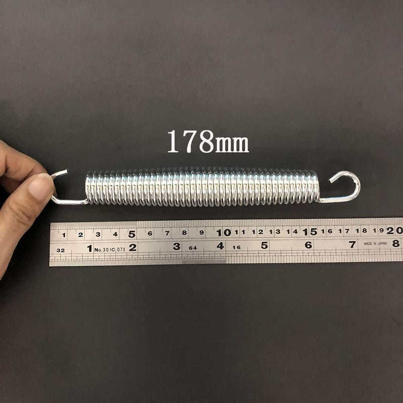 Laden Sie das Bild in Galerie -Viewer, Trampolineveren 5 stuks 178 mm met veertrekker en driehoeksgesp – vervangingsveren – trampoline accessoires
