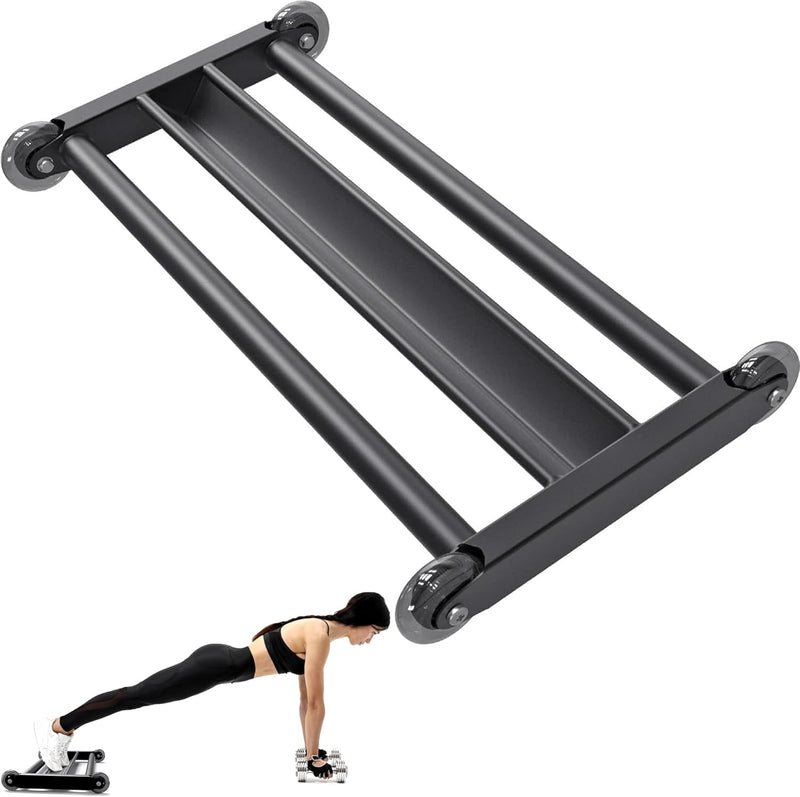 Laad afbeelding in Galerijviewer, Hamstring roller met V-vormige voetsteun en soepele wielen – glute trainer – core trainer
