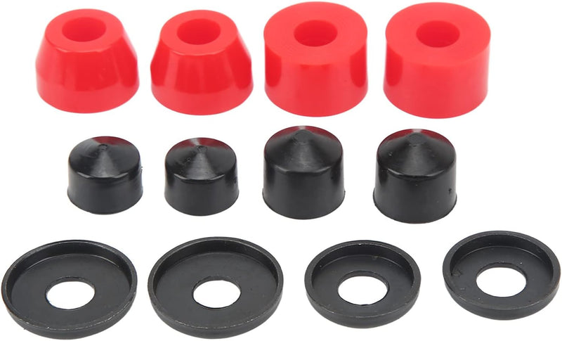 Laad afbeelding in Galerijviewer, Skateboard bushings 90A 12-delige vervangingsset – PU stuurrubbers – longboard skateboard accessoires
