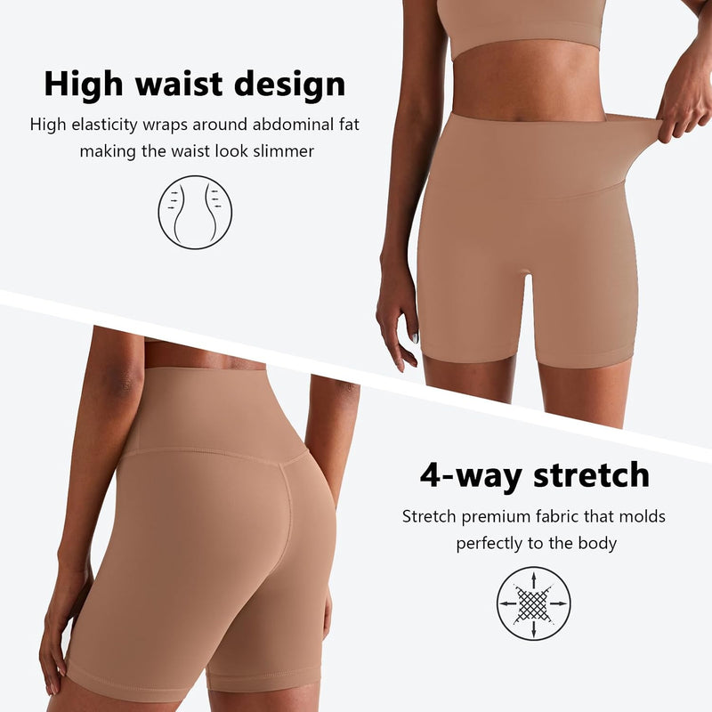 Laden Sie das Bild in Galerie -Viewer, Naadloze dames sportshort high waist stretch
