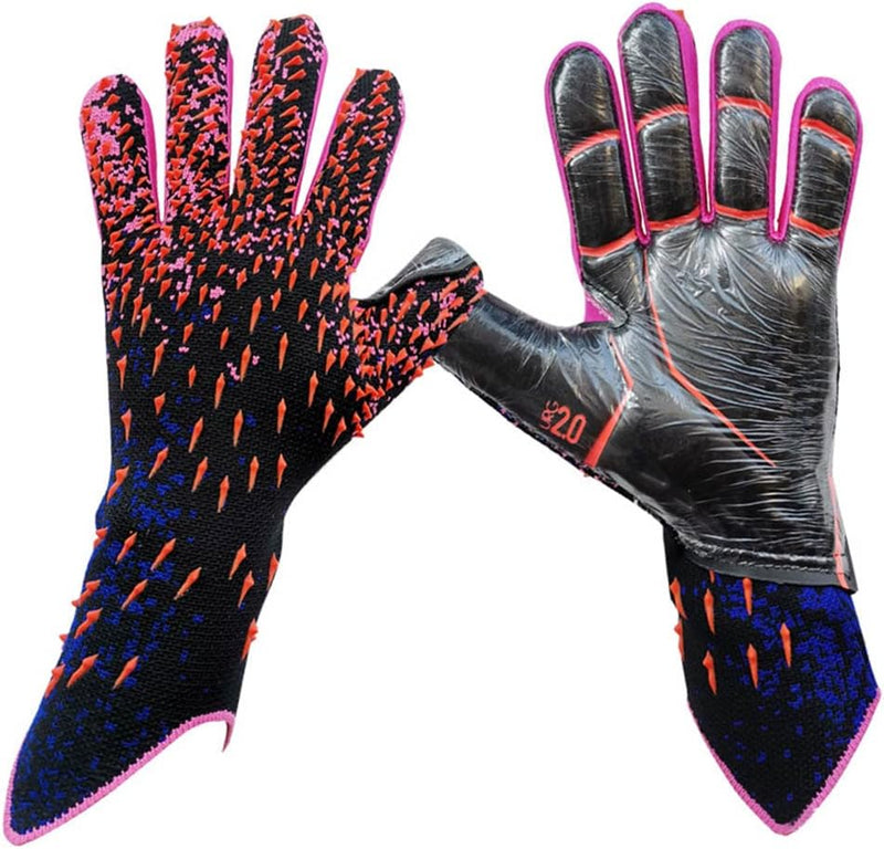 Load image into Gallery viewer, Voetbal doelman handschoenen voor jongens, kinderen, volwassen voetbal keeper kit maat 6 / 7 / 8 / 9 / 10
