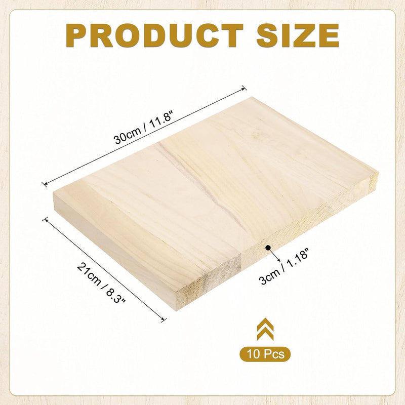 Load image into Gallery viewer, Karate breekplanken 10 stuks 30 x 20,5 cm van hout – taekwondo breaking boards – vechtsport training en demonstraties
