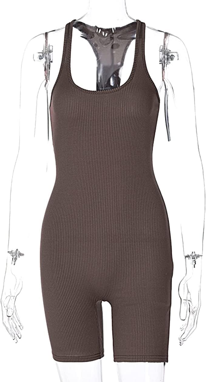 Laad afbeelding in Galerijviewer, Dames sport jumpsuit kort mouwloos
