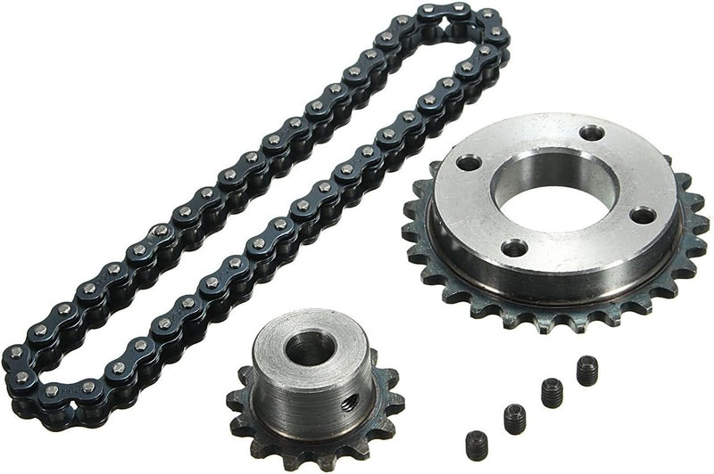 Chargez l'image dans la visionneuse de la galerie, Kettingaandrijving 14:27 voor elektrisch skateboard en longboard – 8044 motor tandwielset – DIY onderdelen
