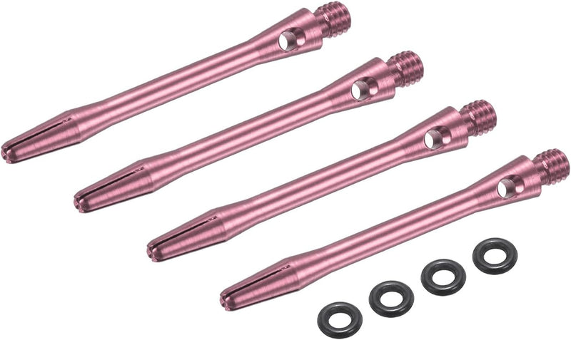 Laden Sie das Bild in Galerie -Viewer, Dartschachten 4 stuks 45 mm van aluminium geel met 2BA schroefdraad – dart shafts – dart accessoires
