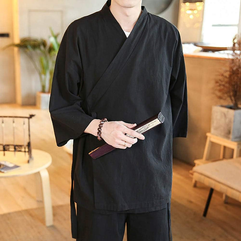 Laden Sie das Bild in Galerie -Viewer, Kungfu uniform met lange mouw en broek
