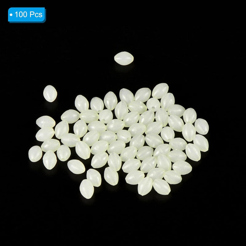 Chargez l'image dans la visionneuse de la galerie, Lichtgevende viskralen 100 stuks 8 x 6 mm met opbergdoos – glow beads – visaccessoires
