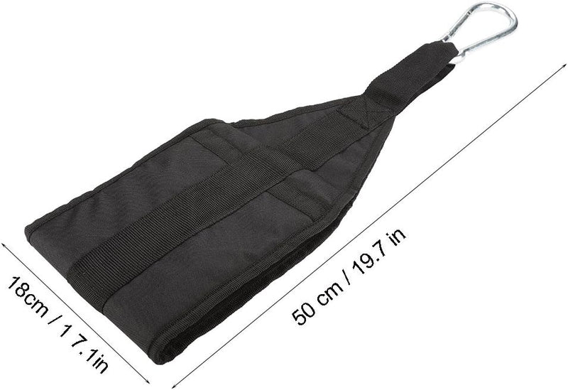 Load image into Gallery viewer, Ab straps voor optrekstang met gevoerde armlussen en karabijnhaken tot 150 kg – buikspiertrainer – core straps
