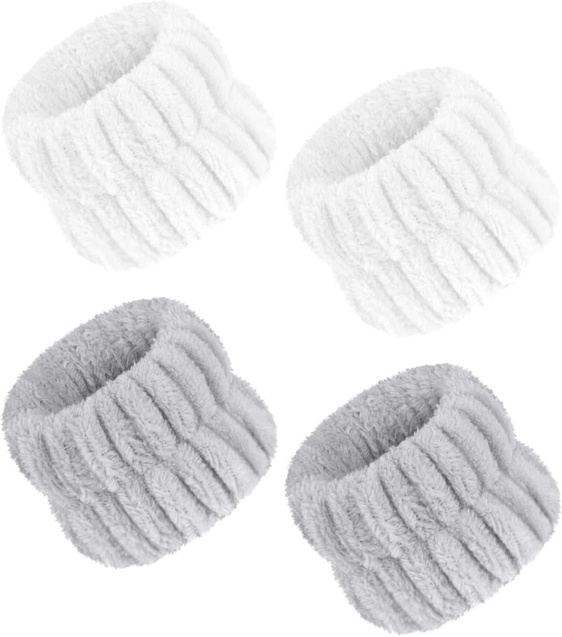 Laad afbeelding in Galerijviewer, AOOWU Polsband, Elastische Microvezel, Gezichtswas, Cosmetica, Haarband, Spa-armbanden voor Absorberende Zweetband voor Vrouwen en Meisjes, Make-up, Pols, Gezichtsverzorging

