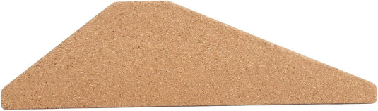 Squat wedge trainingsblok 23 x 12 x 6,5 cm met schuin antislip oppervlak – squat verhoging – kuitstretch