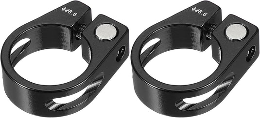 Fiets zadelpenklem 34,9 mm (2 stuks) - Aluminium zitbuis klem - Zadelpen klem mountainbike & racefiets