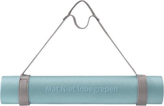 Verstelbare yogamat draagriem met klittenbandsluiting