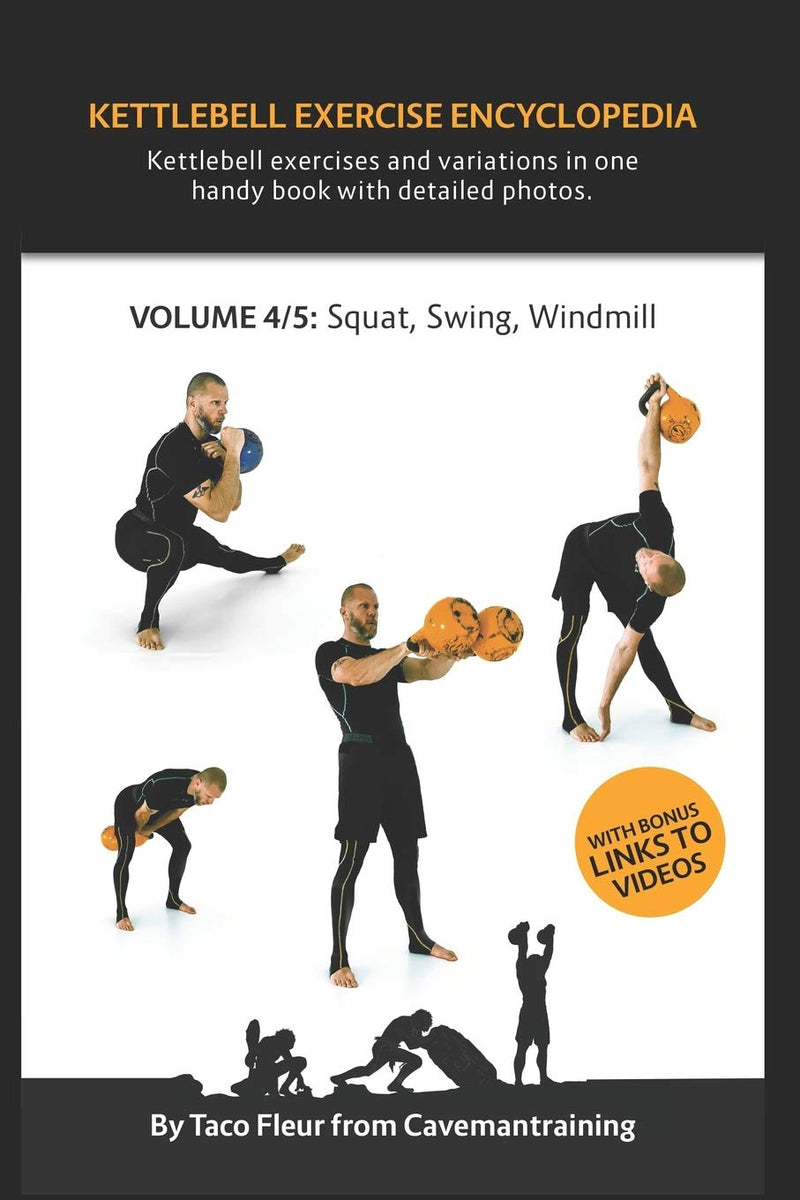 Load image into Gallery viewer, Kettlebell Exercise Encyclopedia VOL. 4: Kettlebell squat, swing, and windmill exercise variations
