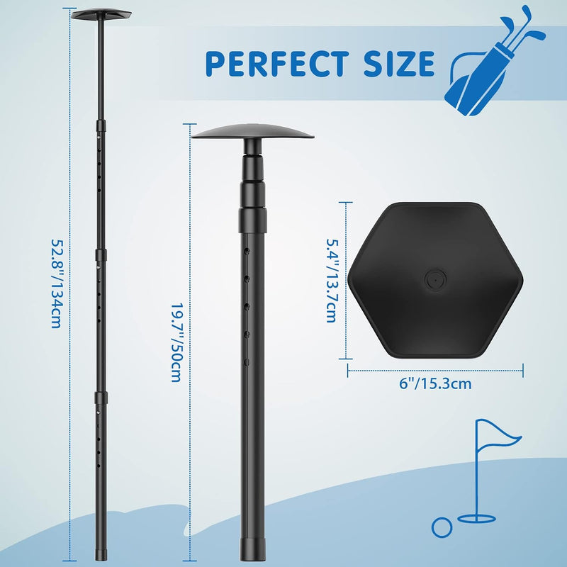 Load image into Gallery viewer, Telescopische golftassteun 50-134 cm met opbergtas
