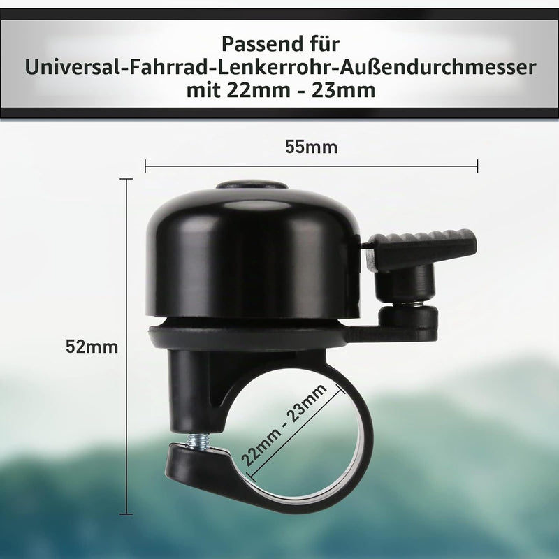 Laden Sie das Bild in Galerie -Viewer, Fietsklingel 120 dB compact en waterbestendig – fietsbel – fietsklingel
