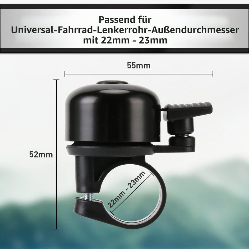 Laden Sie das Bild in Galerie -Viewer, Fietsklingel 120 dB compact en waterbestendig – fietsbel – fietsklingel
