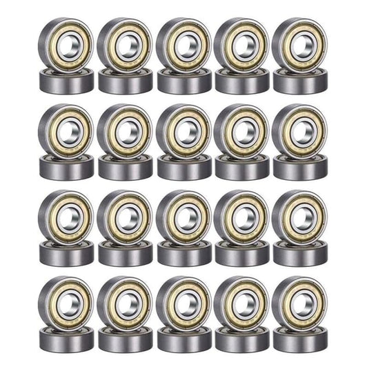 Kogellagers 608ZZ set van 40 stuks 8 x 22 x 7 mm