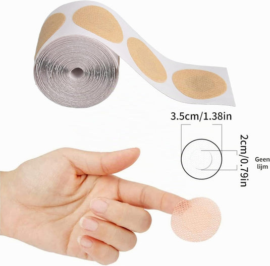 Protège-tétons pour hommes, 50 paires, autocollants et résistants à la transpiration pour éviter les frottements pendant le sport - pansements pour coureurs - protection sportive
