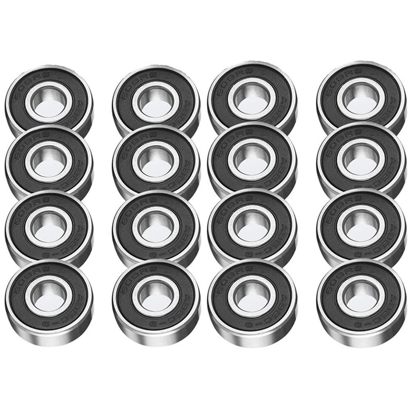 Chargez l'image dans la visionneuse de la galerie, Skate lagers 608RS ABEC-9 set van 16 zwart
