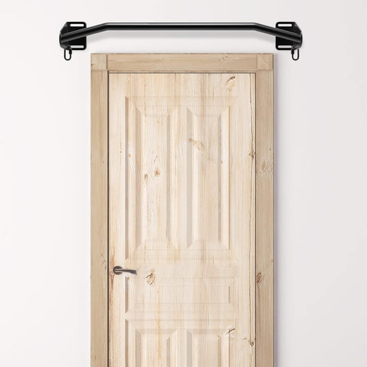 Heavy-duty optrekstang voor wand en balk tot 227 kg met accessoireringen – pull-up bar – krachttraining