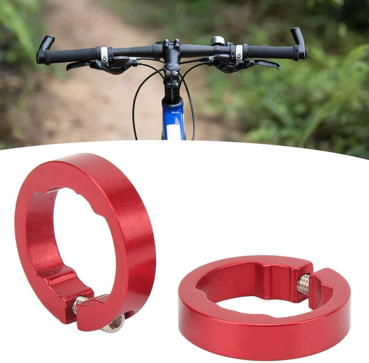 Fietshandvat klemringen 2 stuks van aluminium voor 22,2 mm fietssturen – gripvergrendeling – stuurklemmen