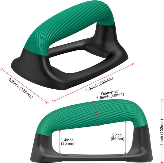 Push-up bars met zachte ergonomische handgrepen en antislip basis – opdruksteunen – krachttraining