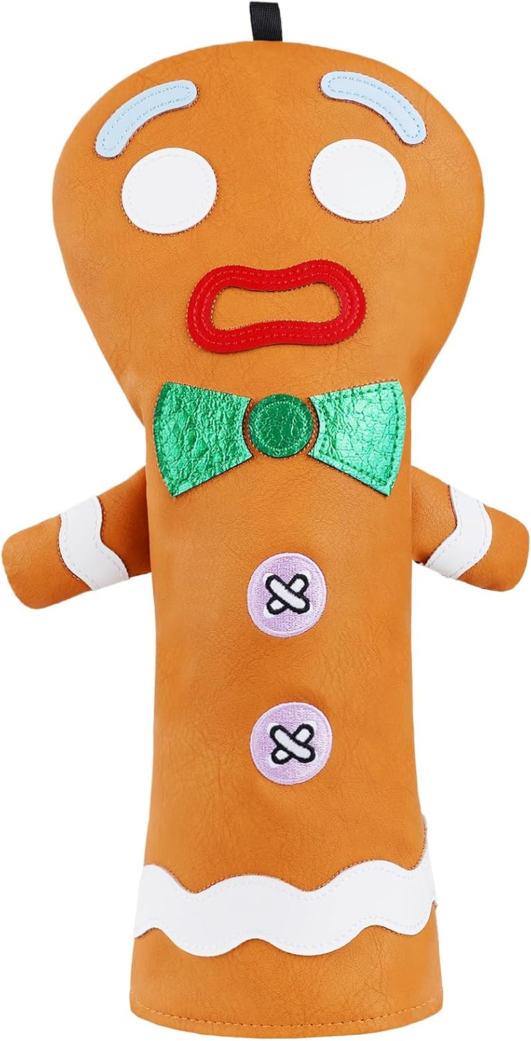 Carica immagine in Galleria Viewer, Divertente copertura protettiva per mazza da golf con design Monster Cookie per driver e legni da fairway - copritesta da golf - regalo per golfisti

