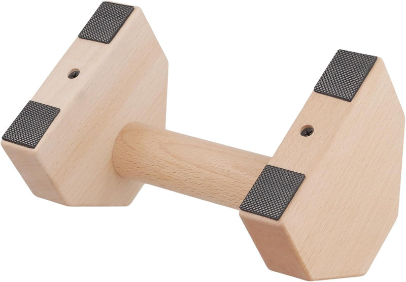 Laden Sie das Bild in Galerie -Viewer, Houten parallettes 2 stuks 20 cm met antislip rubberen voeten – push-up bars – calisthenics
