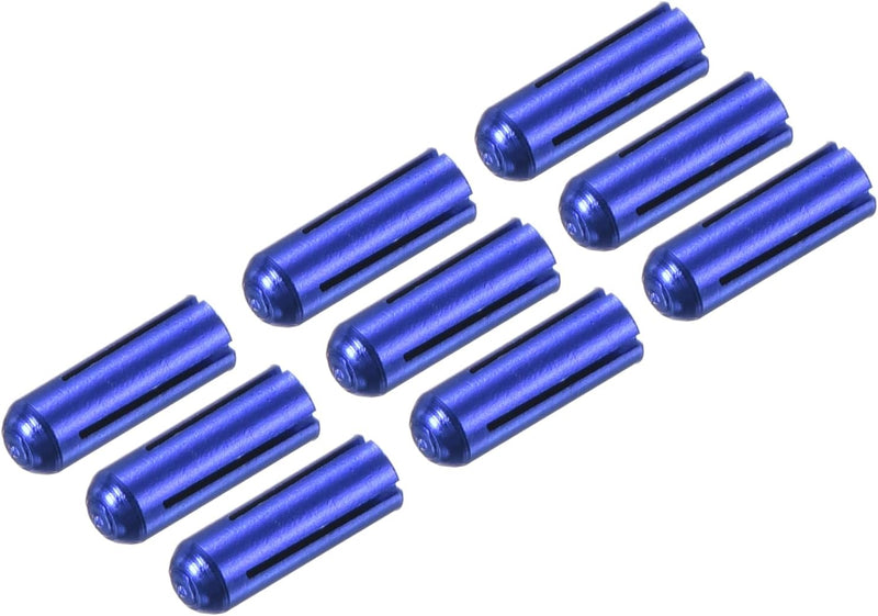 Laden Sie das Bild in Galerie -Viewer, Dartflight beschermers 9 stuks aluminium – flight protectors – dartvleugel houders – bescherming voor dartpijlen en flights
