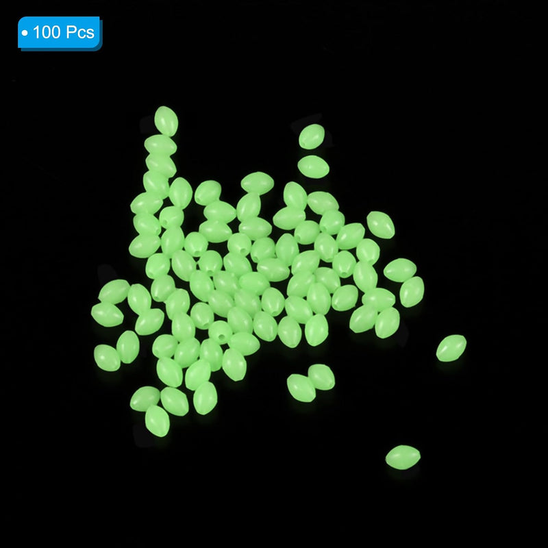 Chargez l'image dans la visionneuse de la galerie, Lichtgevende viskralen 100 stuks 8 x 6 mm met opbergdoos – glow beads – visaccessoires
