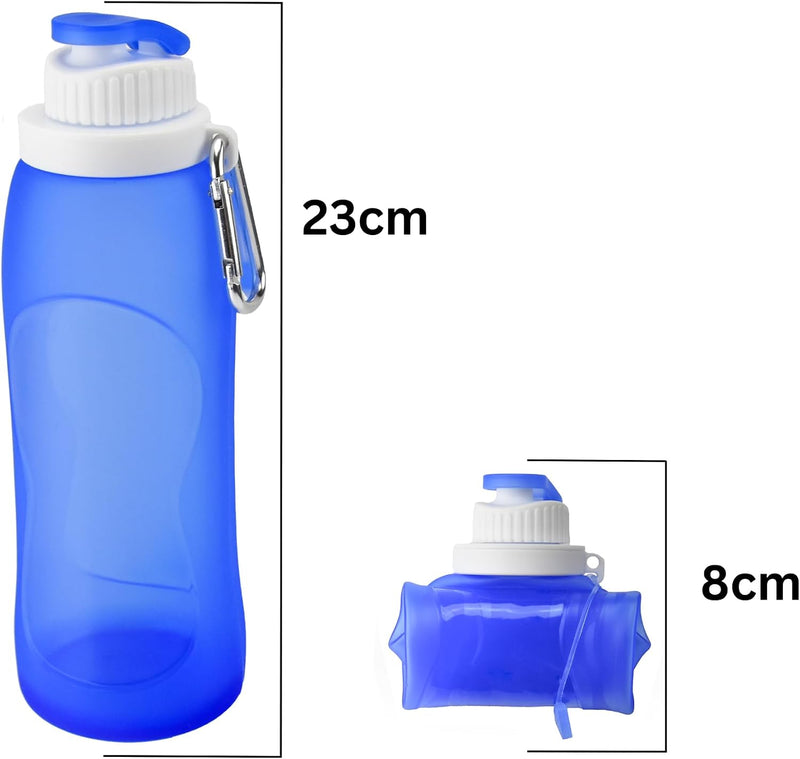 Chargez l'image dans la visionneuse de la galerie, Opvouwbare drinkfles 500 ml blauw
