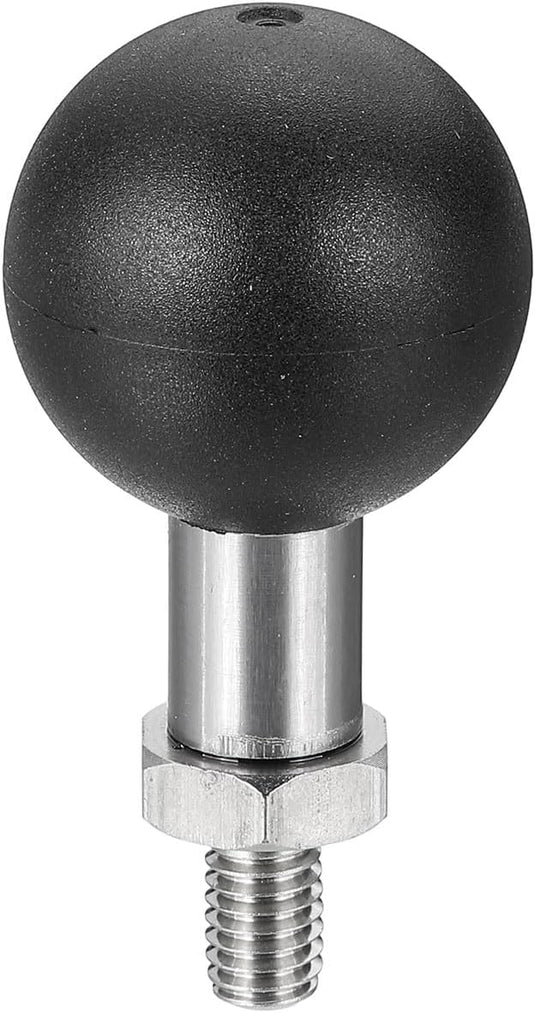 Kogeladapter 1 inch met M6 schroefdraad van roestvrij staal – ball mount adapter – camera accessoires