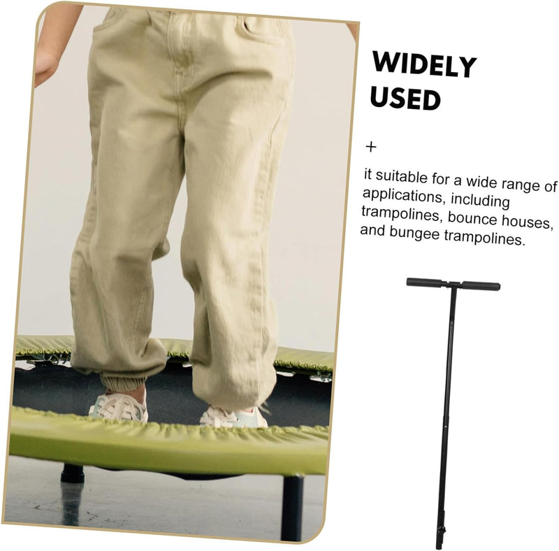 Laden Sie das Bild in Galerie -Viewer, Verstelbare trampoline handgreep van roestvrij staal – steunbeugel – mini trampoline accessoires
