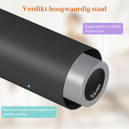 Home gym opbergrek met wielen voor dumbbells en fitnessaccessoires
