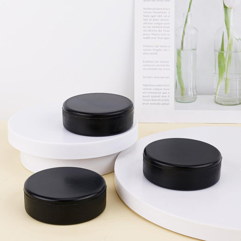 Laad afbeelding in Galerijviewer, Foam ijshockeypucks zwart 7,5 cm – 8 stuks
